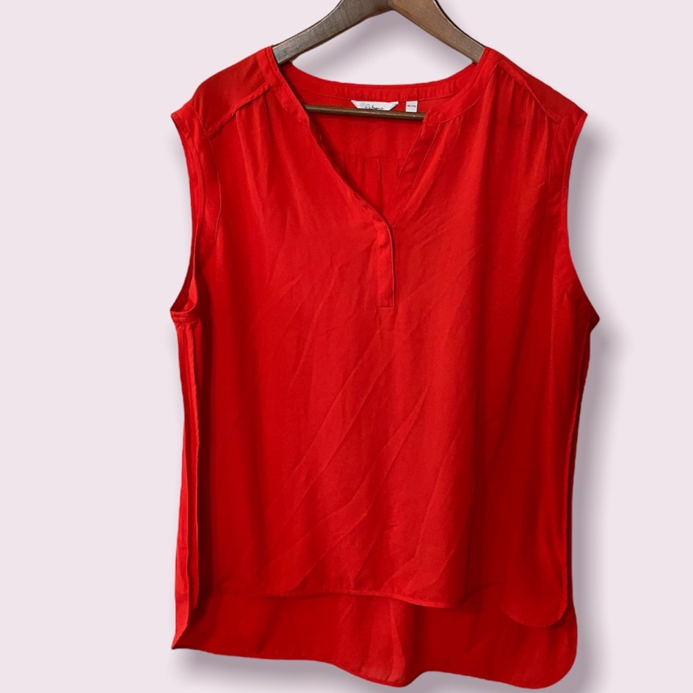 Vivid Coral EUC XXL High-Low Reitmans Tunic